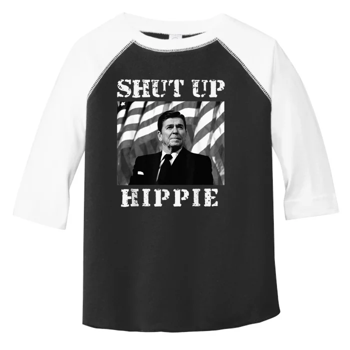 Shut Up Hippie Toddler Fine Jersey T-Shirt