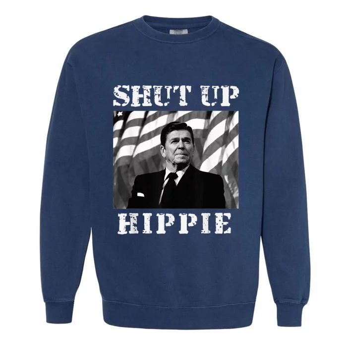 Shut Up Hippie Garment-Dyed Sweatshirt