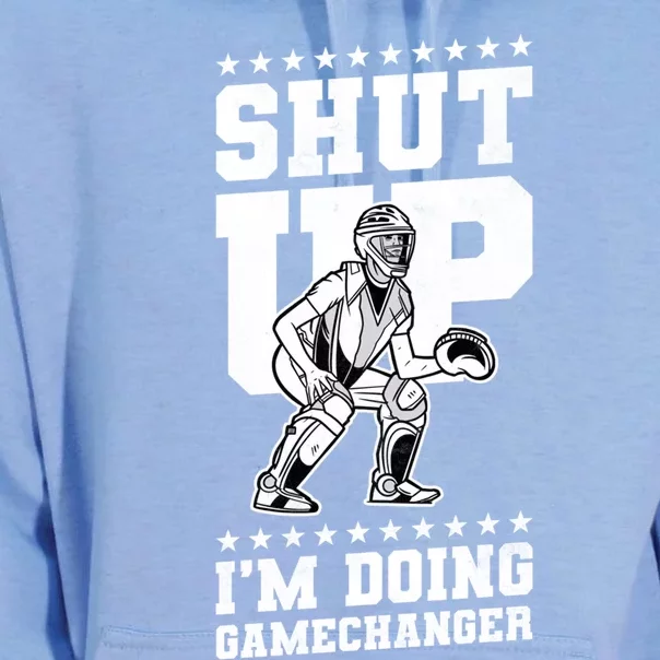 Shut Up I'm Doing Gamechanger Baseball Cute Gift Unisex Surf Hoodie