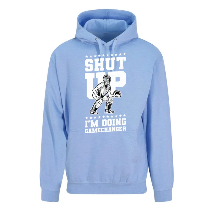 Shut Up I'm Doing Gamechanger Baseball Cute Gift Unisex Surf Hoodie