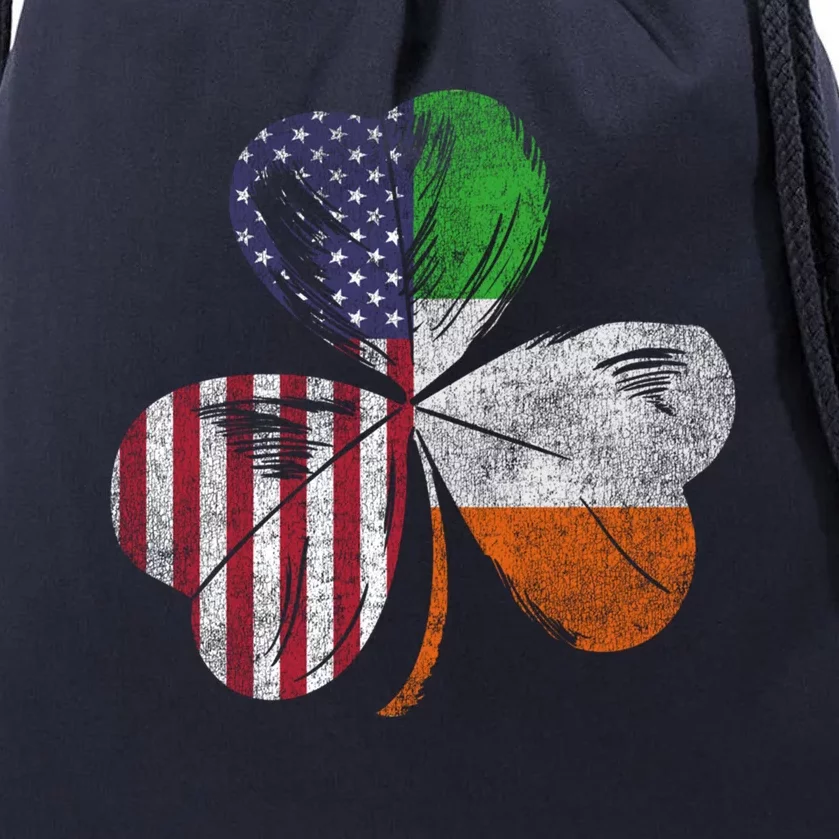 Shamrock Usa Ireland Great Gift Drawstring Bag