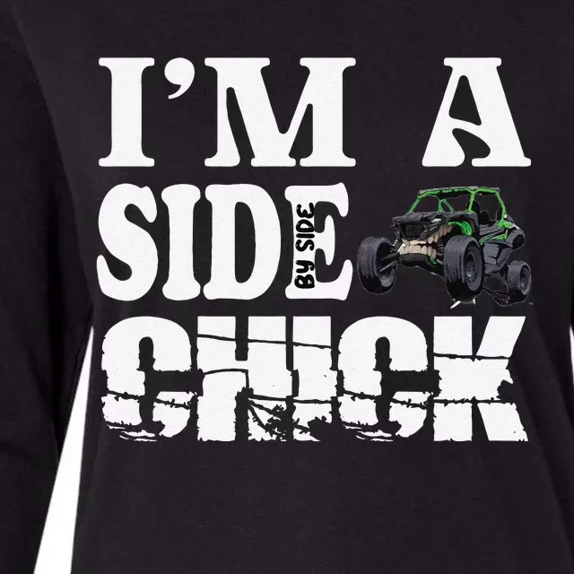 Sxs Utv IM A Side Chick Womens Cotton Relaxed Long Sleeve T-Shirt