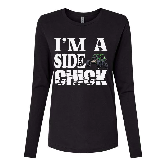 Sxs Utv IM A Side Chick Womens Cotton Relaxed Long Sleeve T-Shirt