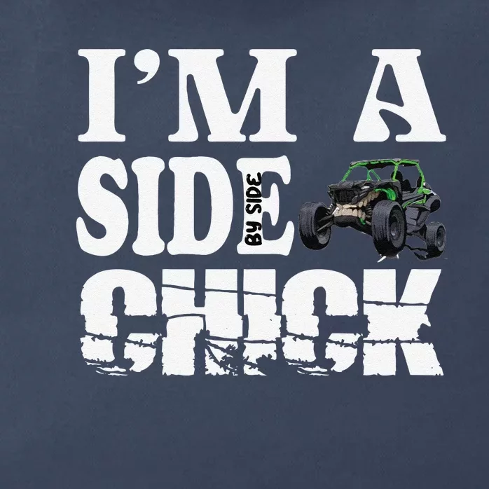 Sxs Utv IM A Side Chick Zip Tote Bag