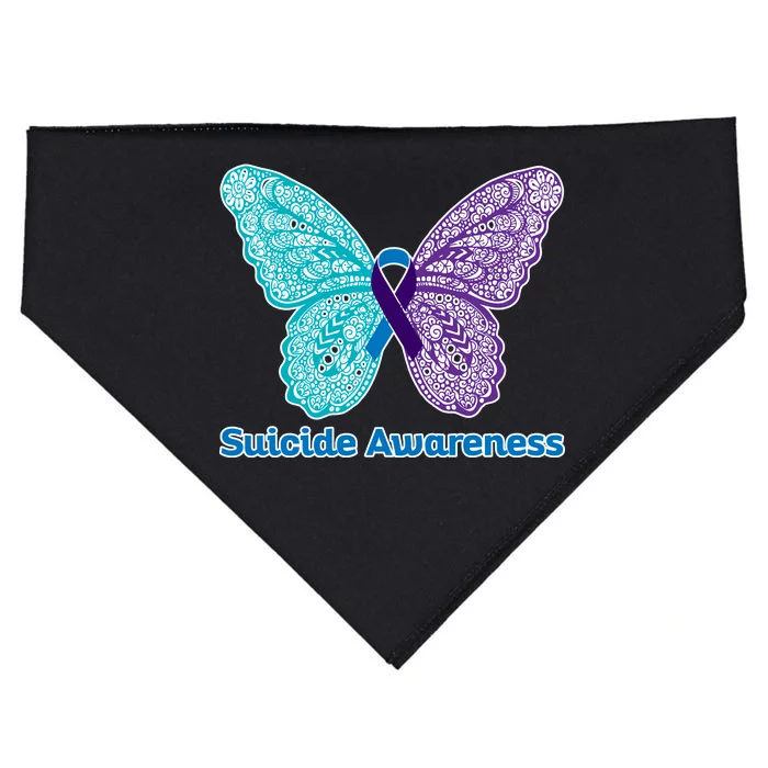 Suicide Awareness USA-Made Doggie Bandana