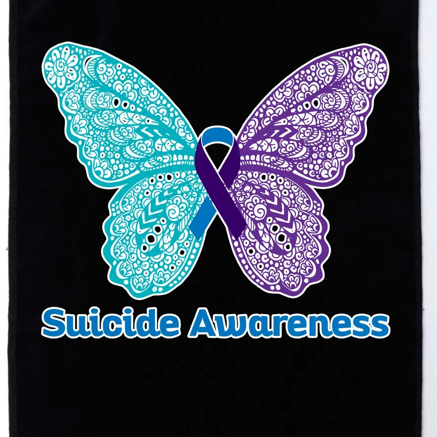 Suicide Awareness Platinum Collection Golf Towel