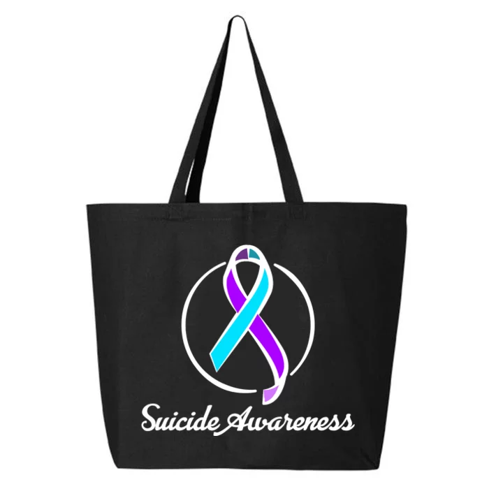 Suicide Prevention Awareness Ribbon 25L Jumbo Tote