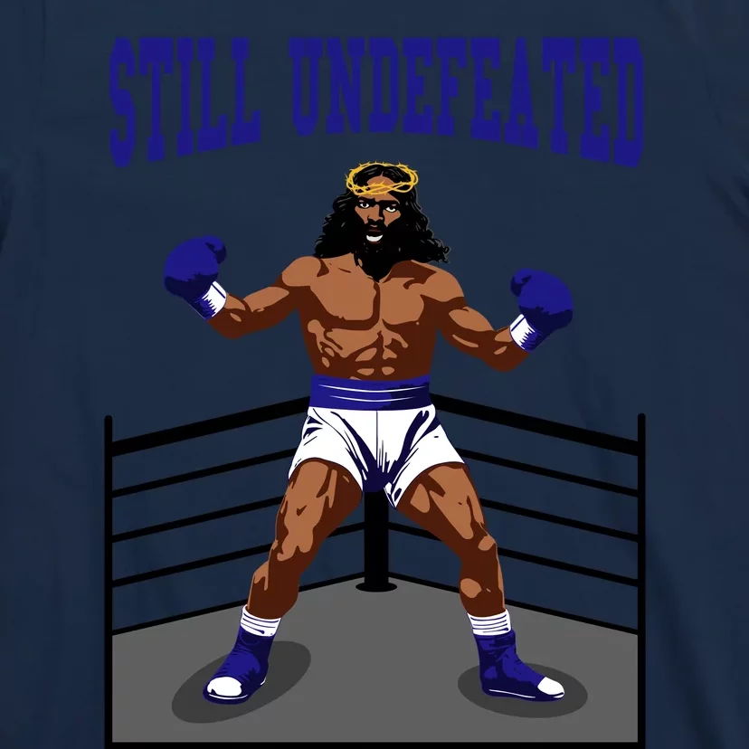 Still Undefeated Jesus Front & Back T-Shirt