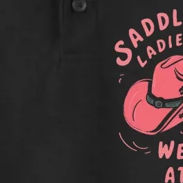 Saddle Up Ladies We Ride At Dawn Dry Zone Grid Performance Polo