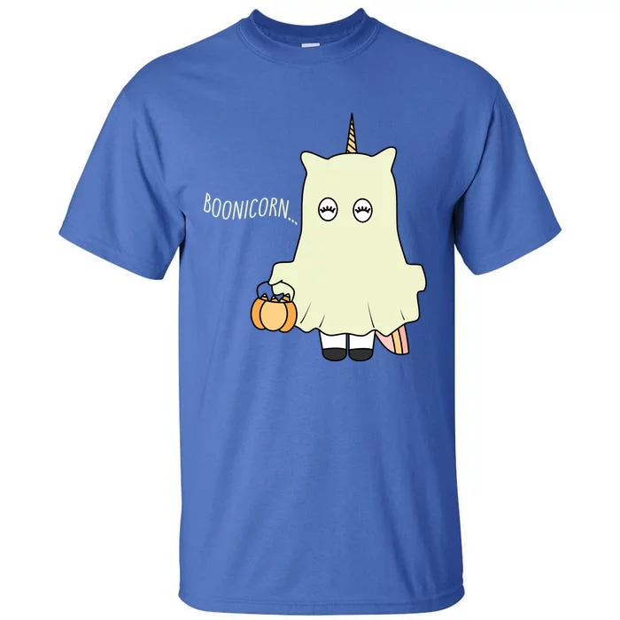 Spooky Unicorn Lover Halloween Boonicorn Halloween Gift Tall T-Shirt