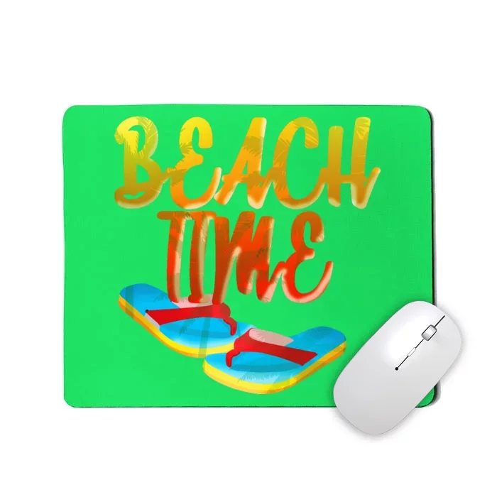 Summer Beach Time Mousepad