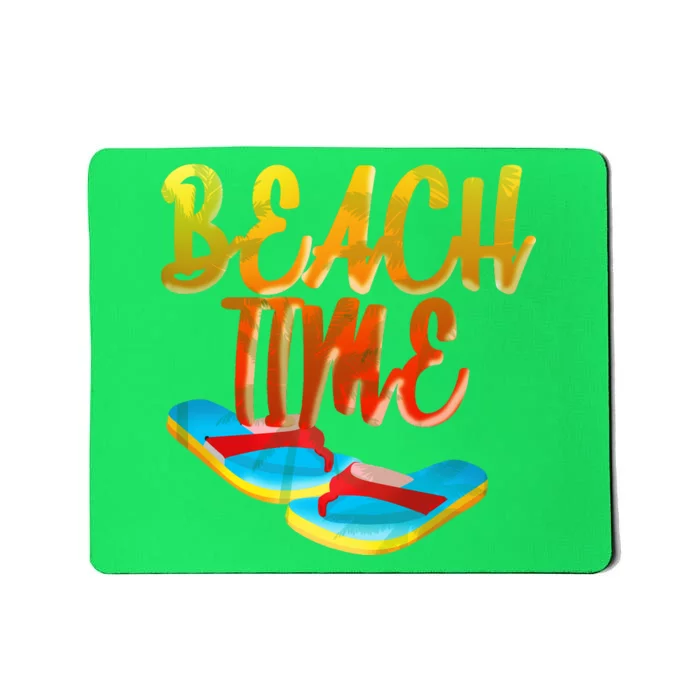 Summer Beach Time Mousepad