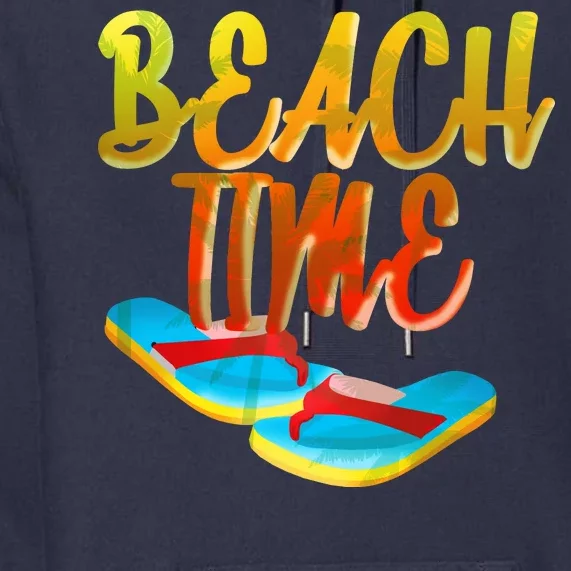 Summer Beach Time Premium Hoodie