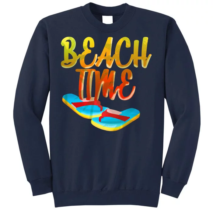 Summer Beach Time Tall Sweatshirt