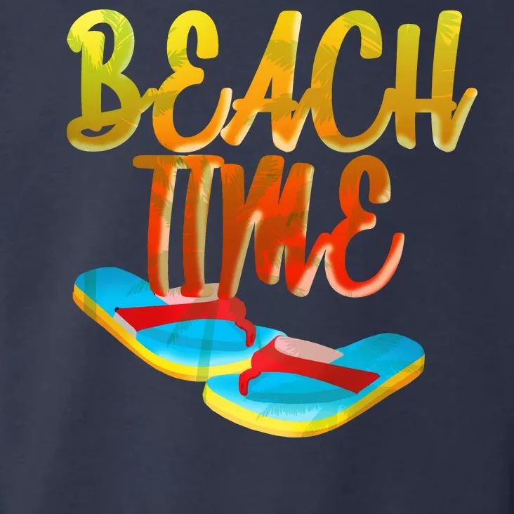 Summer Beach Time Toddler Hoodie