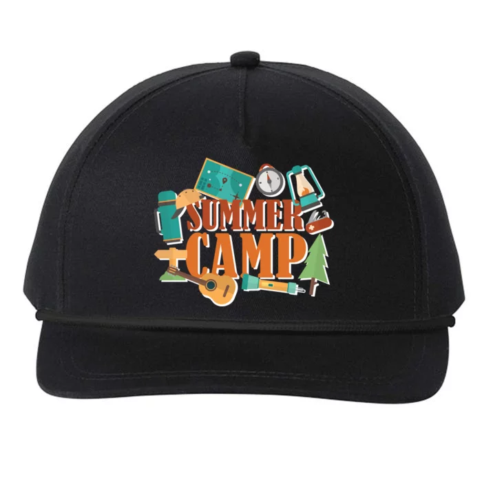 Summer Camp Snapback Five-Panel Rope Hat