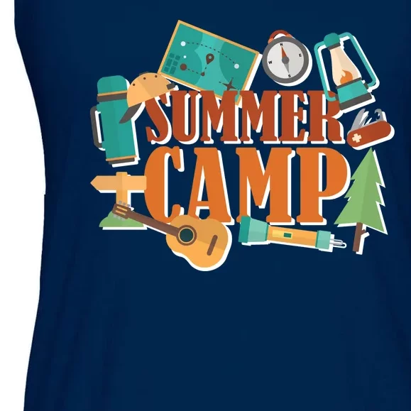 Summer Camp Ladies Essential Flowy Tank