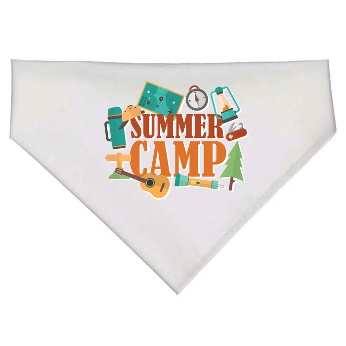 Summer Camp USA-Made Doggie Bandana