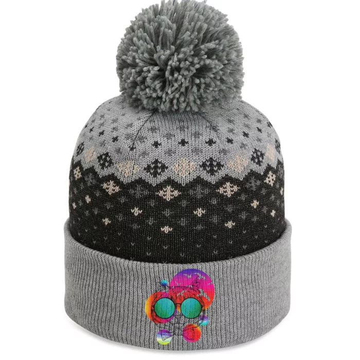 Summer Cat The Baniff Cuffed Pom Beanie