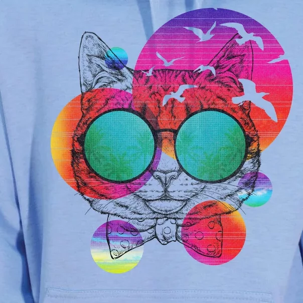 Summer Cat Unisex Surf Hoodie