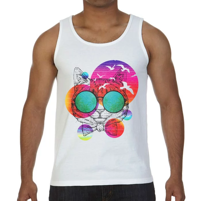 Summer Cat Comfort Colors® Tank Top