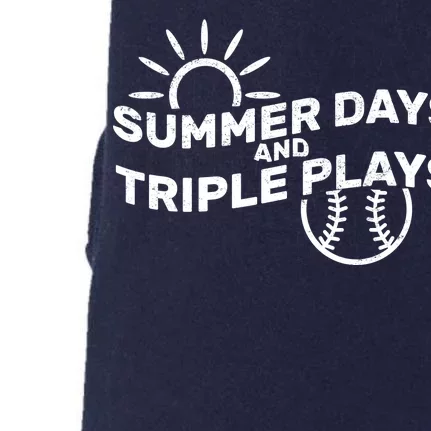 Summer Days And Triple Plays Doggie 3-End Fleece Hoodie