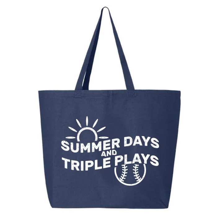 Summer Days And Triple Plays 25L Jumbo Tote