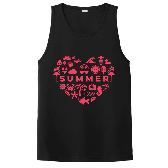 Summer Heart Performance Tank