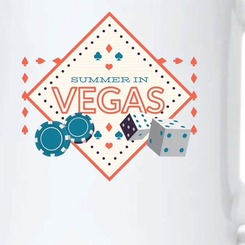 Summer In Vegas Black Color Changing Mug