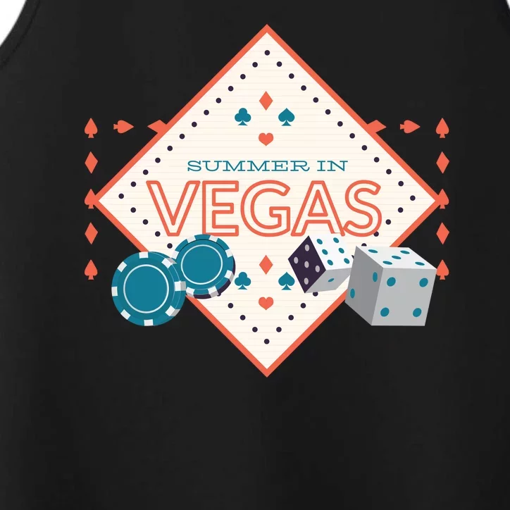 Summer In Vegas Performance Tank