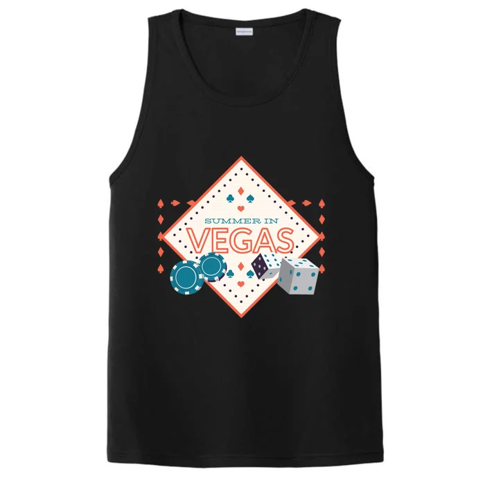 Summer In Vegas Performance Tank