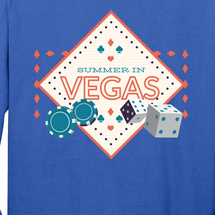 Summer In Vegas Tall Long Sleeve T-Shirt