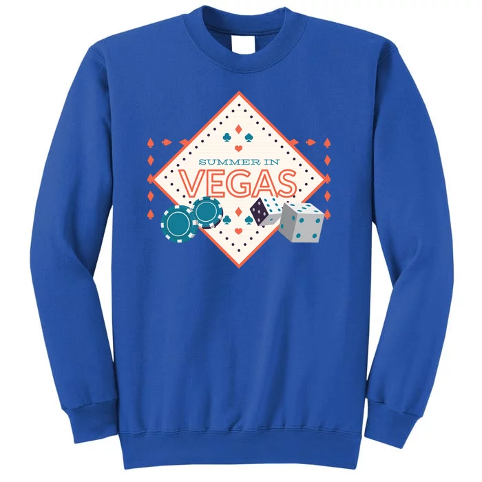 Summer In Vegas Tall Sweatshirt