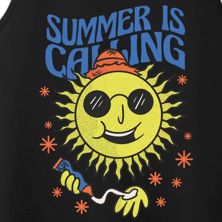 Summer Is Calling Performance Tank