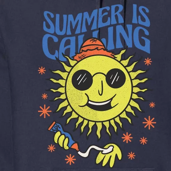 Summer Is Calling Premium Hoodie