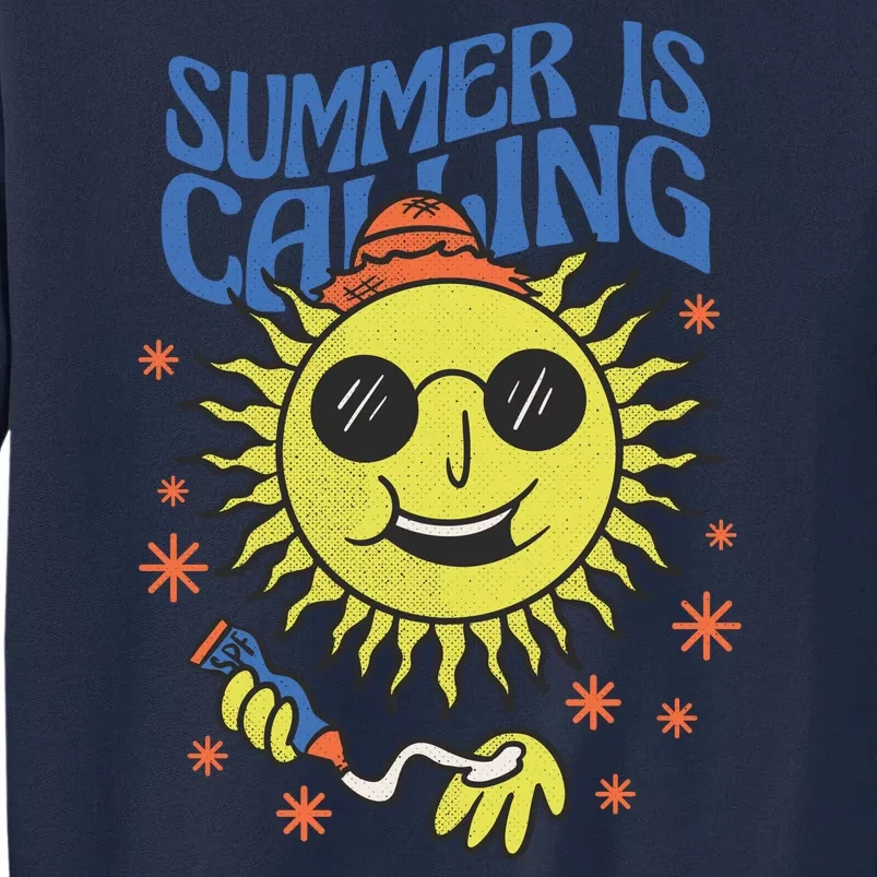 Summer Is Calling Tall Sweatshirt