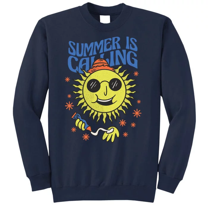 Summer Is Calling Tall Sweatshirt