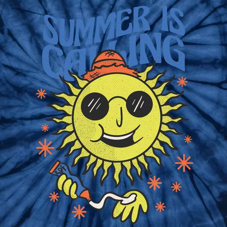 Summer Is Calling Tie-Dye T-Shirt