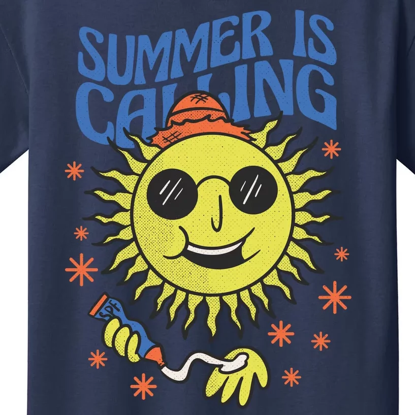 Summer Is Calling Kids T-Shirt