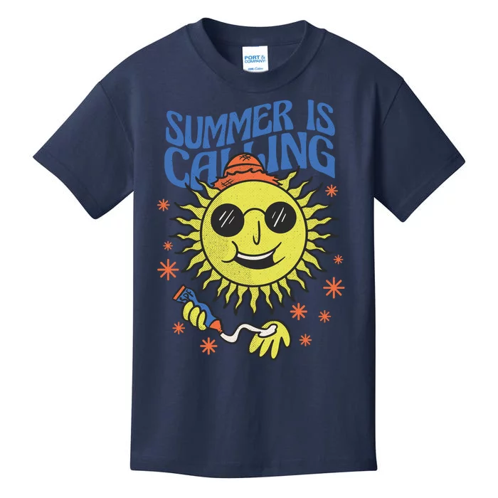 Summer Is Calling Kids T-Shirt