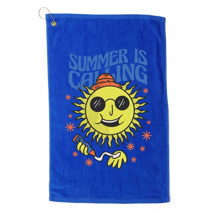 Summer Is Calling Platinum Collection Golf Towel