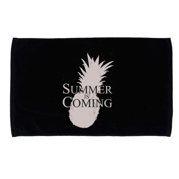 Summer Is Coming Pineapple Microfiber Hand Towel