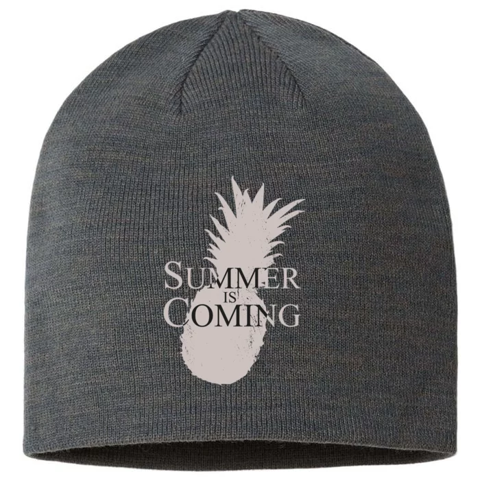 Summer Is Coming Pineapple 8 1/2in Sustainable Knit Beanie