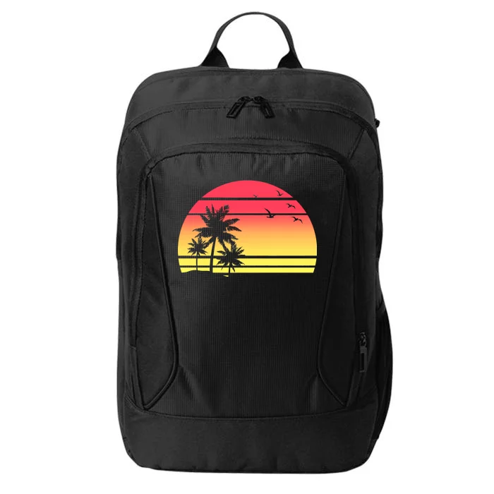 Summer Sunset City Backpack