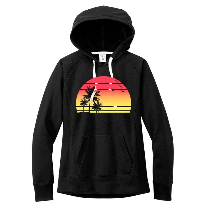 Summer Sunset Women's Fleece Hoodie