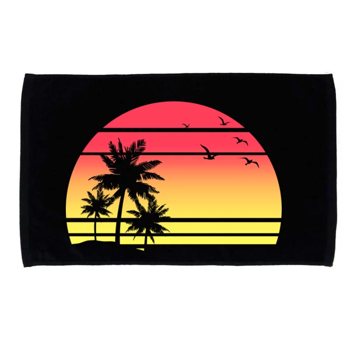 Summer Sunset Microfiber Hand Towel