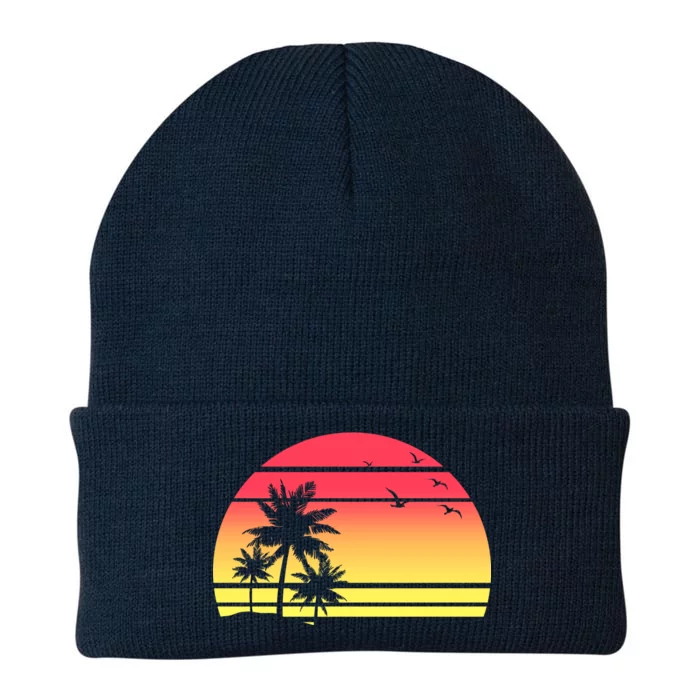 Summer Sunset Knit Cap Winter Beanie