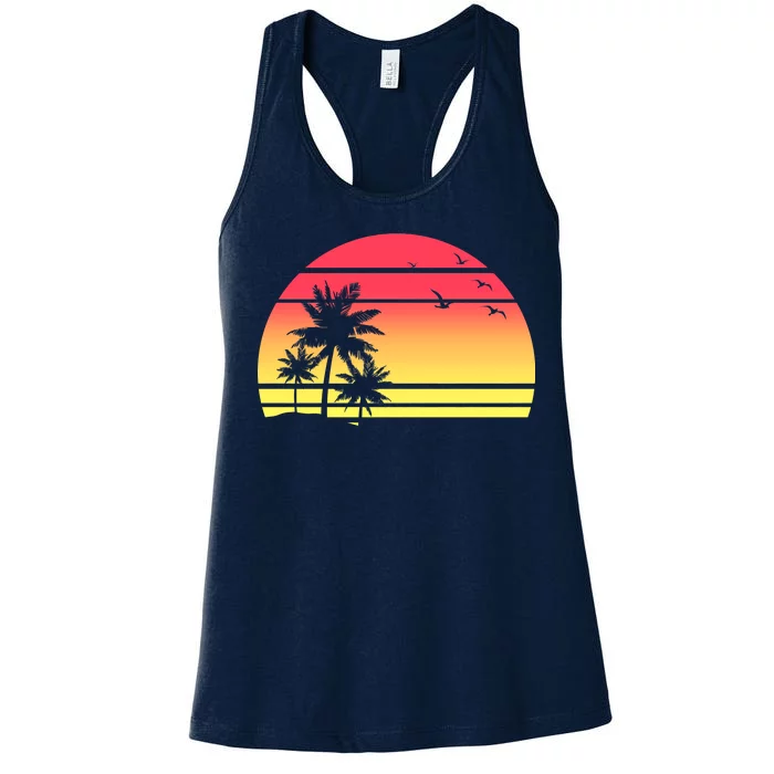 Summer Sunset Women's Racerback Tank