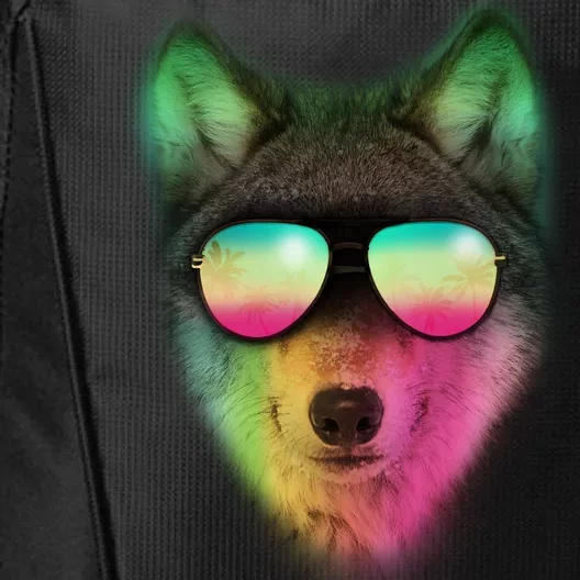 Summer Wolf City Backpack