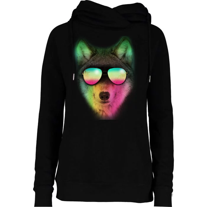 Summer Wolf Womens Funnel Neck Pullover Hood